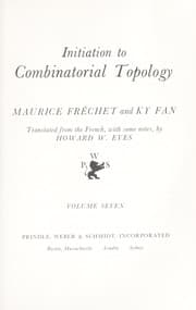 Tapa de Introduction à la topologie combinatoire