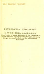 Tapa de Physiological psychology