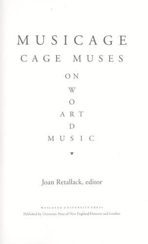Tapa de Musicage