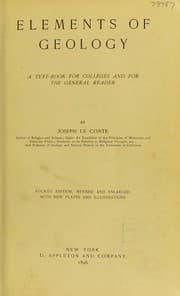 Tapa de Elements of geology