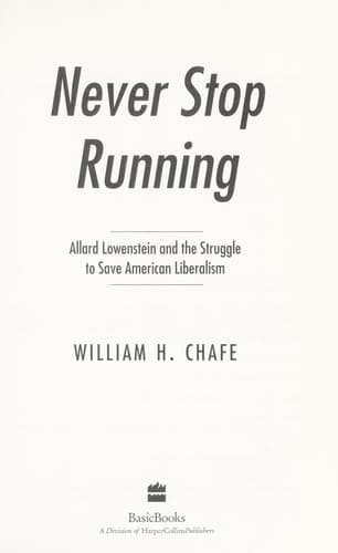 Tapa de Never stop running