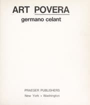 Tapa de Arte povera