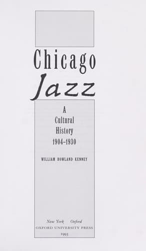 Tapa de Chicago jazz