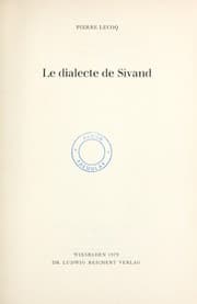 Tapa de Le dialecte de Sivand