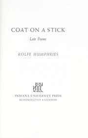 Tapa de Coat on a stick