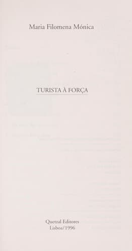 Tapa de Turista a força