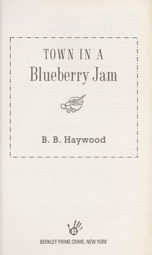 Tapa de Town in a blueberry jam
