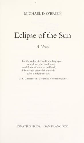 Tapa de Eclipse of the sun