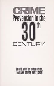 Tapa de Crime prevention in the 30th century
