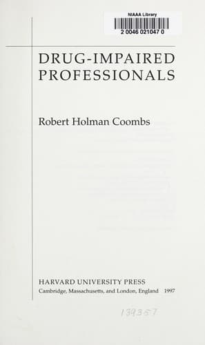Tapa de Drug-impaired professionals