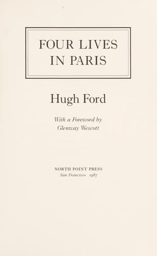 Tapa de Four lives in Paris