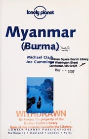 Tapa de Myanmar (Burma)