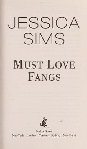 Tapa de Must love fangs