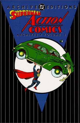 Tapa de Superman The Action Comics Archives, Vol. 1