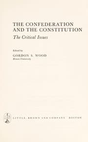 Tapa de Confederation and the Constitution