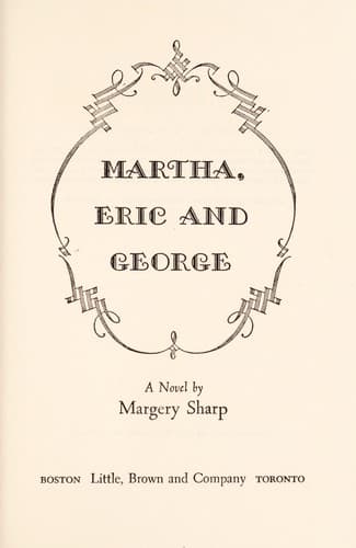 Tapa de Martha, Eric and George