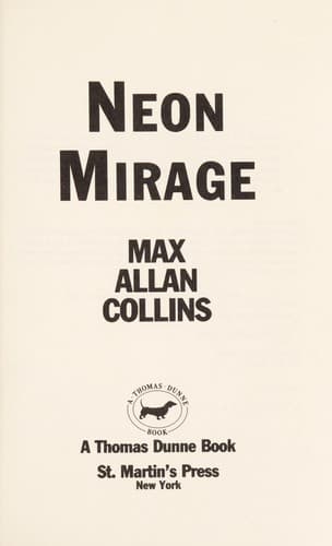 Tapa de Neon mirage