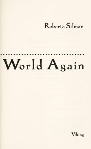 Tapa de Beginning the world again