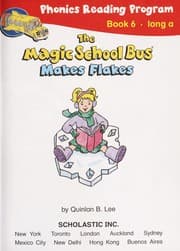Tapa de Magic School Bus Makes Flakes (Phonics Reading Program Book 6 - Long A)