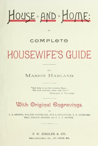 Tapa de House and home