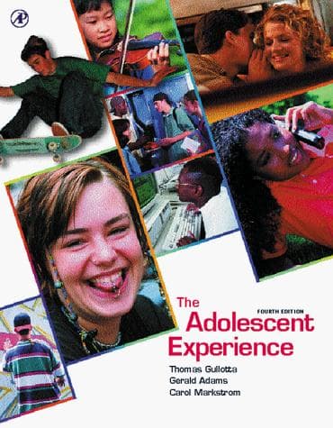 Tapa de The Adolescent Experience, Fourth Edition