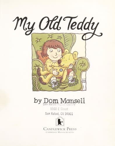 Tapa de My old teddy