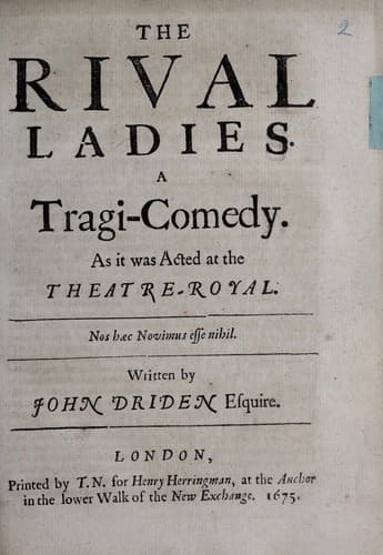 Tapa de The rival ladies