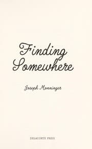 Tapa de Finding somewhere