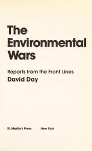 Tapa de The environmental wars