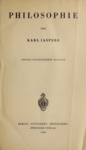 Tapa de Philosophie