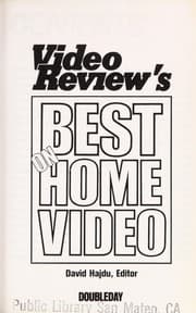 Tapa de Video review's best on home video