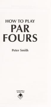 Tapa de How to play par fours (Play winning golf)