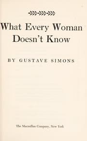 Tapa de What every woman doesn't know