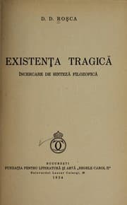 Tapa de Existenta tragica