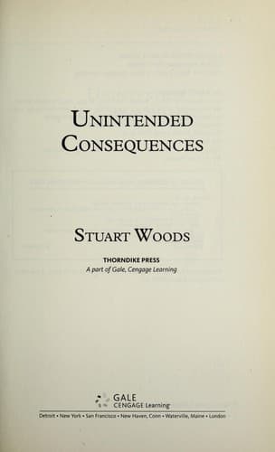 Tapa de Unintended consequences