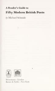 Tapa de A reader's guide to fifty modern