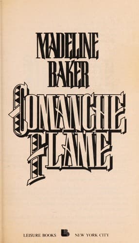 Tapa de Comanche flame.