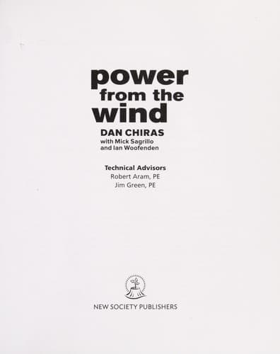 Tapa de Power from the wind