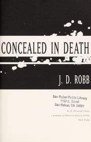Tapa de Concealed in Death