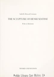 Tapa de The sculpture of Henri Matisse