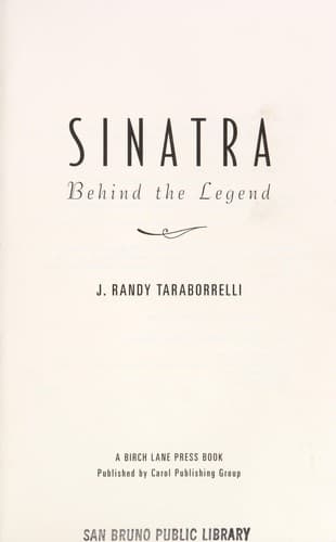Tapa de Sinatra