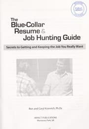 Tapa de The blue-collar resume and job hunting guide