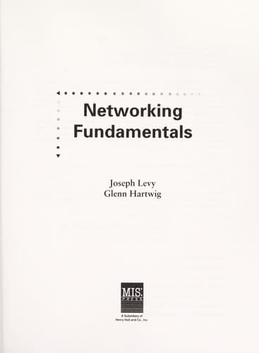 Tapa de Networking fundamentals