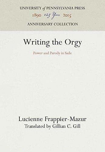Tapa de Writing the Orgy