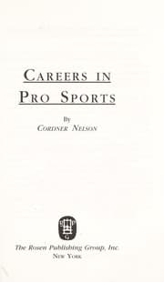 Tapa de Careers in pro sports