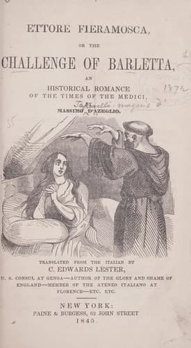 Tapa de Ettore Fieramosca