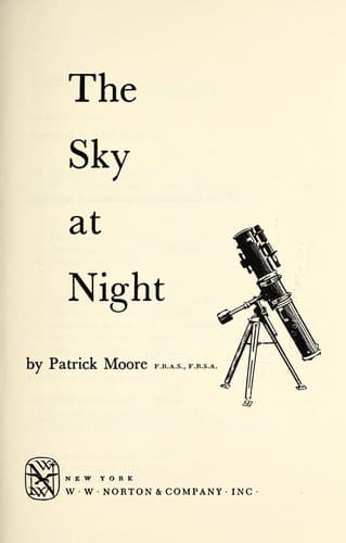 Tapa de The sky at night