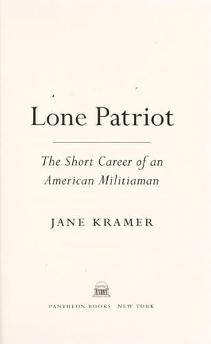 Tapa de Lone patriot