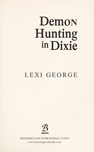 Tapa de Demon hunting in Dixie