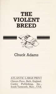 Tapa de The violent breed